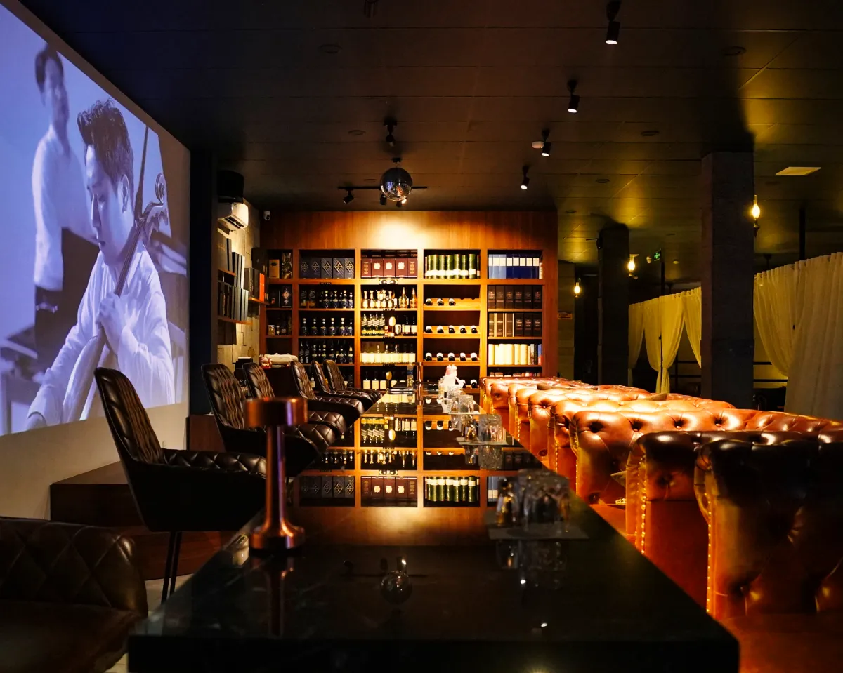 보스BAR 라운지 좌석 사진 선택